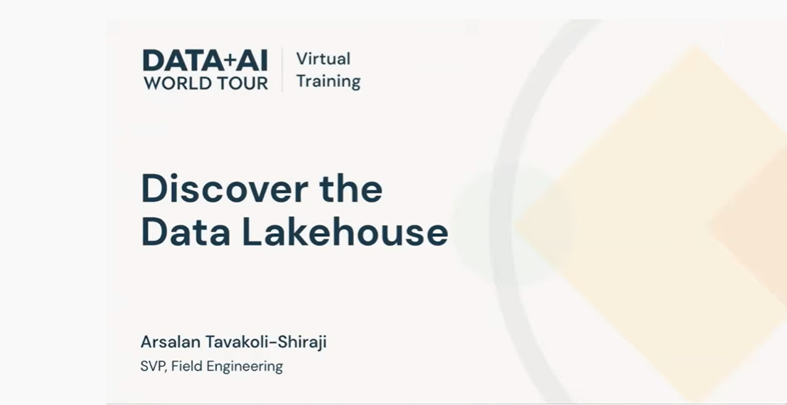 Discover de Data Lakehouse