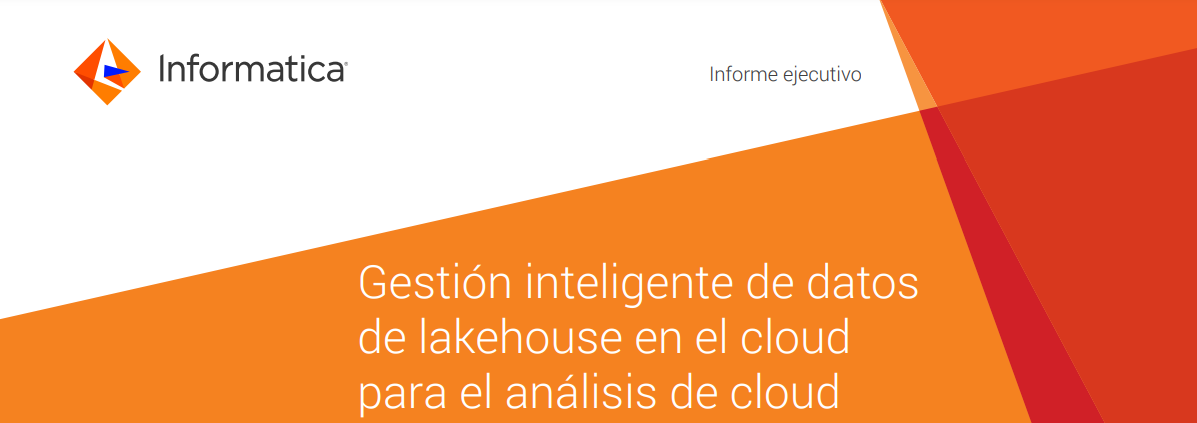 Gestión inteligente de datos
de lakehouse en el cloud
para el análisis de cloud